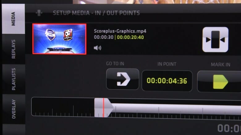 live production, Streamstar SW &#8211; Media player
