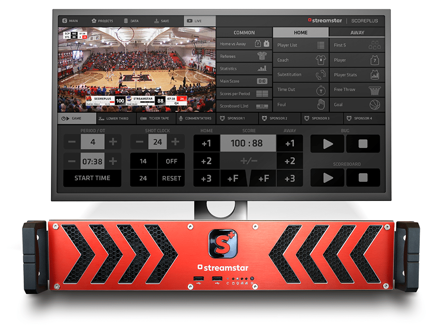 sport graphics, Affordable Basketball Broadcast Graphics