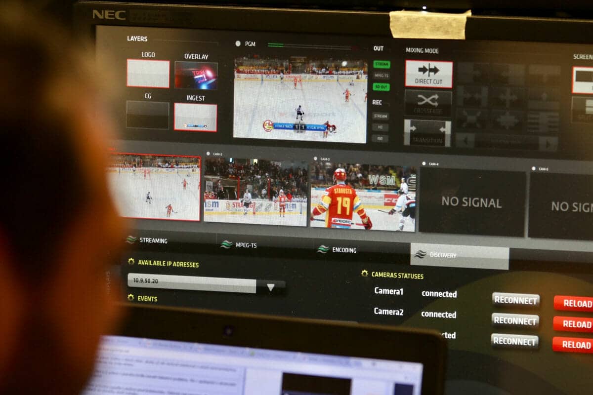 , HUSTE TV &#8211; Large Scale Remote Live Sports Production project