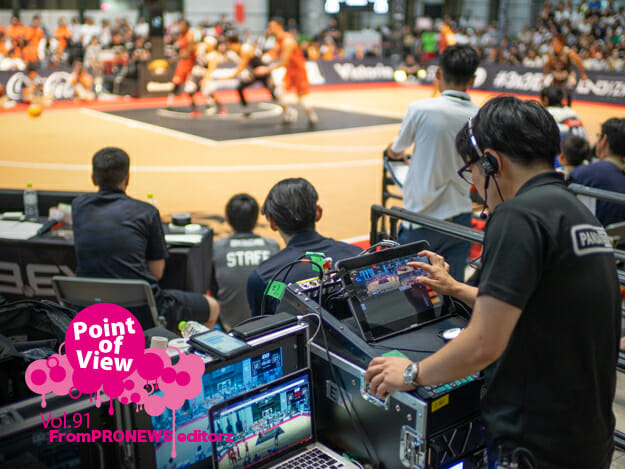 , Streamstar adopted for the live streaming coverage of the 3×3.EXE PREMIER basketball league in Japan.